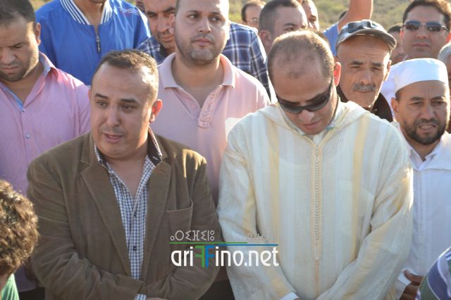 روبورتاج فيديو: جنازة مهيبة في يوم حزين لوداع مصطفى أزواغ رئيس بلدية الناظور السابق