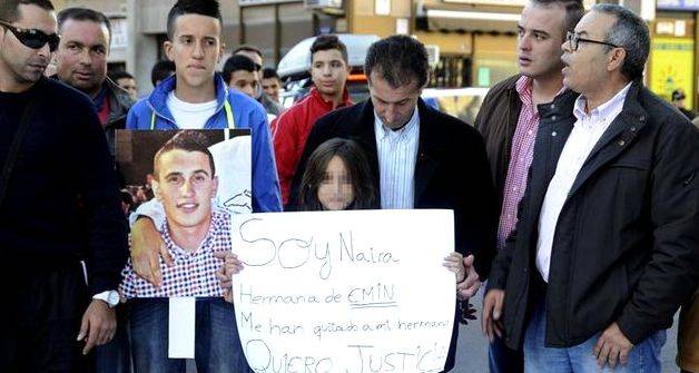 عودة ساكنة مليلية من أصل مغربي للتظاهر حول مقتل شابين على يد البحرية الملكية بالناظور