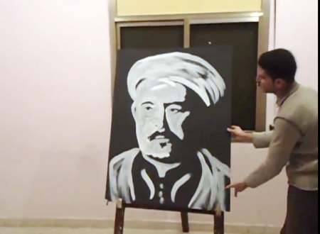 شاهد: أسرع فنان يرسم بورتريه للأمير محمد عبد الكريم الخطابي في 3 دقائق