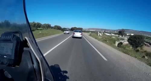 فيديو شيق: جَولة بالدراجة النارية على الطريق الساحلية بين الناظور و الحُسيّمة