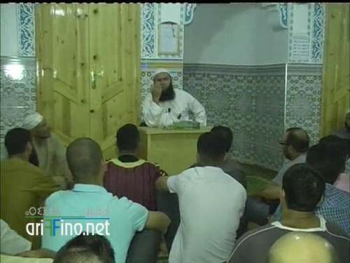 شاهد الفيديو: الداعية طارق بنعلي في درس ديني بمسجد بوعرورو بالناظور