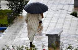 الأمطار تتهاطل على الناظور و مدن الريف إبتداء من الاحد
