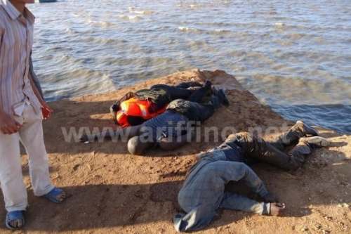 مأساة جديدة: مياه البحر تلفظ جثث 13 مهاجر أفريقي ببني شيكر بالناظور