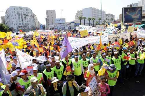 الإتحاد الإقليمي لنقابات الدريوش والناظور يوجه نداء بخصوص اضراب 29 أكتوبر