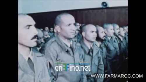 شاهد: فيديو نادر لأجواء إنقلاب الجنرالات الريفيين على الحسن الثاني سنة 1971 +صور