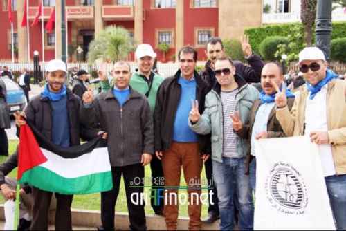 + صور: حقوقيو الناظور يشاركون في الوقفة الوطنية للجمعية المغربية لحقوق الانسان بالرباط