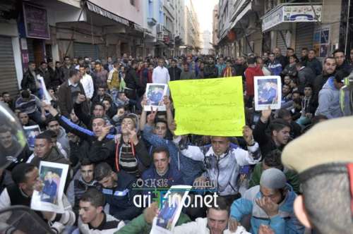 روبورتاج: إحتجاجات جديدة لتجار الزنقة 10 بسوق اولاد ميمون بالناظور و السلطات تشدد قبضتها