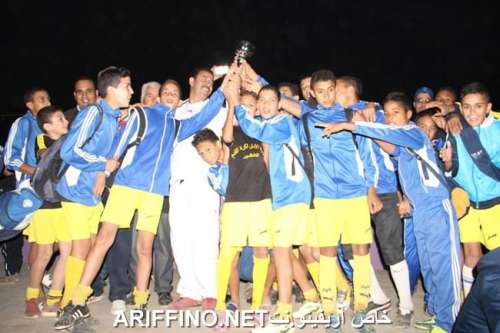 ربورتاج :مدرسة الأمل لكرة القدم تتألق وتفوز بلقب الدوري الإقليمي الأول لأوكسان بالناظور