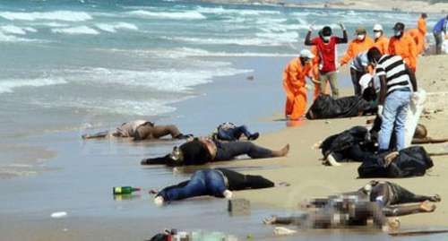 مأساة: سبعة شباب من الناظور يموتون غرقا اثناء محاولتهم العبور من طنجة الى إسبانيا