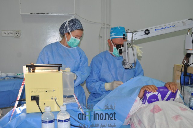 استفادة 250 فردا من فحوصات و 60 فردا من عمليات جراحية في أول يوم للحملة الطبية الثالثة لمرضى العيون بالناظور
