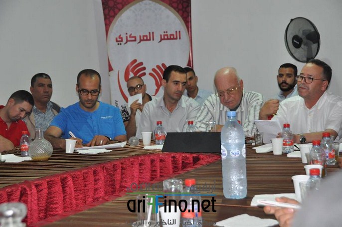 +صور ..الجمعية المغربية للمواطنة وحقوق الانسان تناقش الانتخابات بحضور فعاليات الاقليم