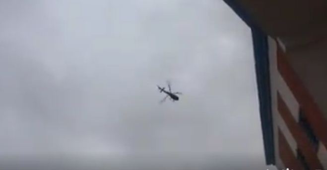 +فيديو .. طائرة “هيليكوبتر” فوق سماء مدينة سلوان تثير أسئلة المواطنين…