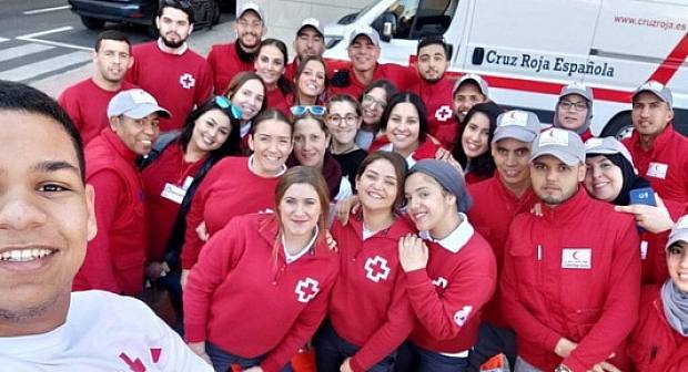 روبورتاج: تدريب مشترك بين الهلال الأحمر بالناظور و الصليب الأحمر الاسباني بمليلية