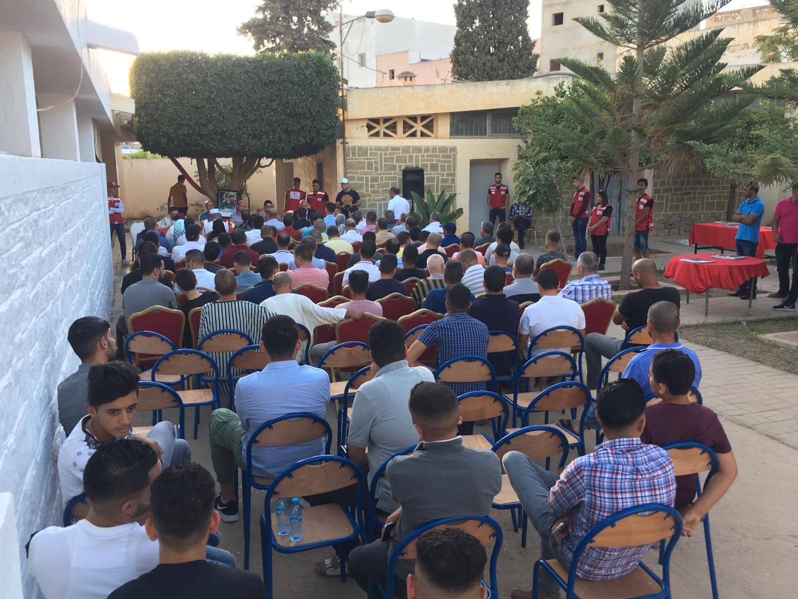 شاهد الصور: افتتاح مقر للهلال الأحمر المغربي بتراب الجماعة الحضرية بن الطيب