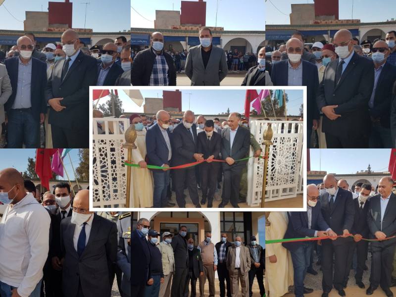 بالصور : عامل إقليم الدريوش يشرف على افتتاح مقر قيادة بني سعيد