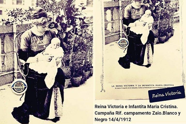 صورة نادرة للملكة الإسبانية “Victoria Eugenia” بالناظور