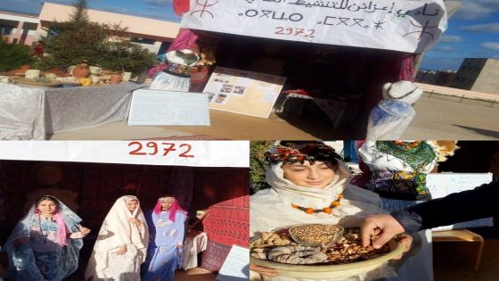 الناظور+الصور: انطلاق المعرض المفتوح للتراث الأمازيغي بثانوية اعزانن