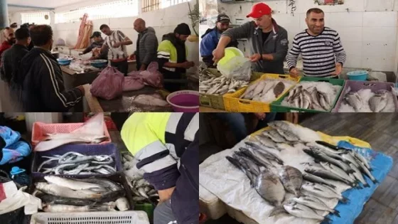 سوق السمك برأس الماء في وضعية “مُزرية” والتجار متذمرون ويطالبون بتعجيل إصلاحه