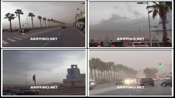 الناظور: جو عاصفي يفاجئ ساكنة المدينة (فيديو)