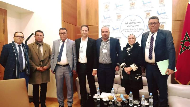 رابطة المستثمرين بجهة الشرق-الناظور ضيفة فريق PPS بمجلس النواب - أريفينو.نت
