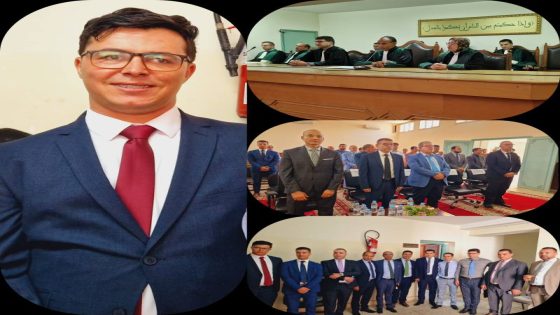 +فيديو: المحكمة الابتدائية بالناظور تستقبل القاضي الجديد “ذ صالح الترباوي”