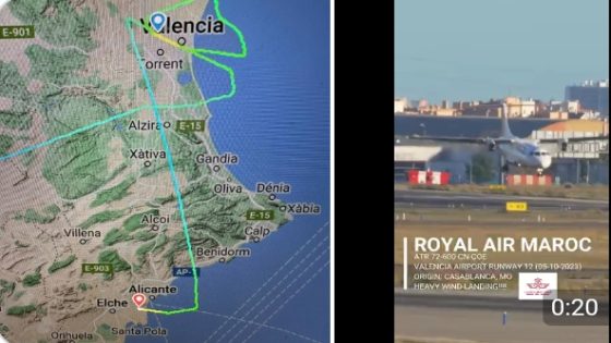 نجاة طائرة ركاب مغربية من تحطم محقق بإسبانيا