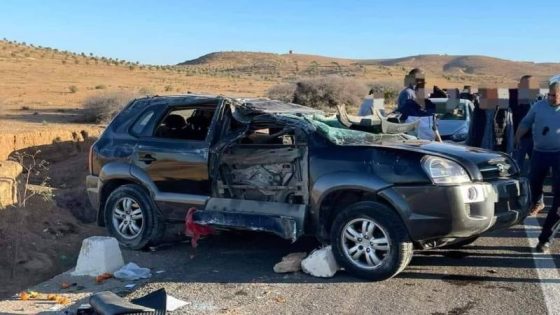 الدريوش : مصرع سائق سيارة في حادثة سير خطيرة نواحي دار الكبداني (صور)