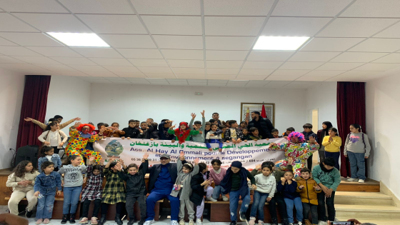 الناظور : ذكرى 11 يناير تجند أطر جمعية الحي العمالي للتنمية والبيئة ودار الشباب أزغنغان لتخليد الحدث