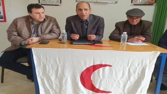 تجديد الثقة في إنتخاب الدكتور عبد الله كموني رئيسا للهلال الأحمر المغربي بإقليم الدريوش
