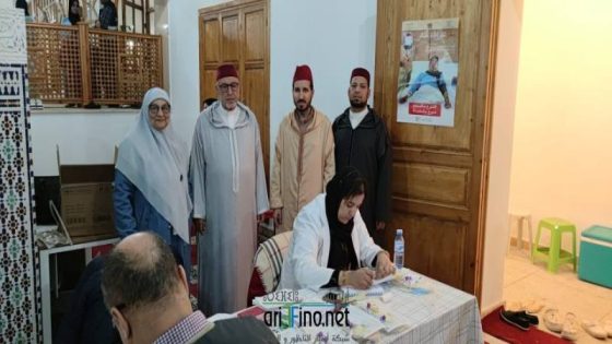حملة التبرع بالدم في يومها الثالث بمسجد محمد السادس