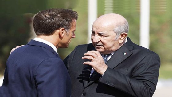 تبون يتنازل عن احلامه من اجل منع الصلح بين المغرب و فرنسا؟