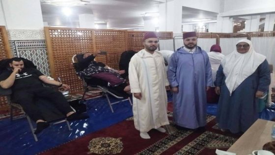 مواصلة حملات التبرع بالدم برحاب مسجد محمد السادس بالناظور
