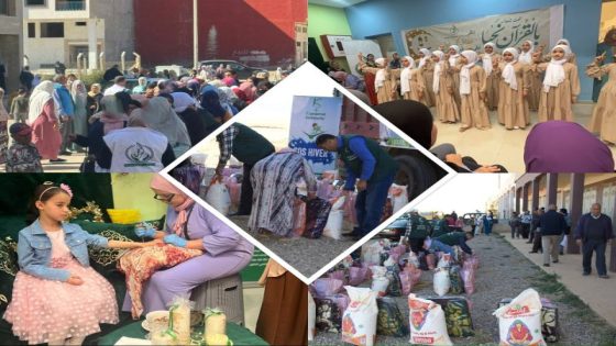 روبورتاج: مؤسسة الرحمة تدخل البهجة على 2400 أسرة في رمضان